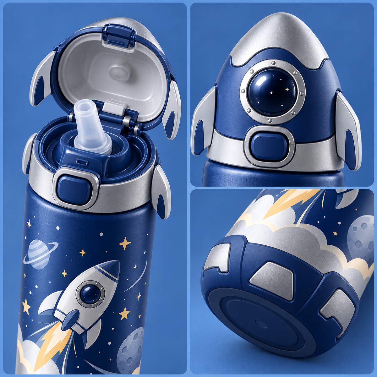Rocket Space Bottle