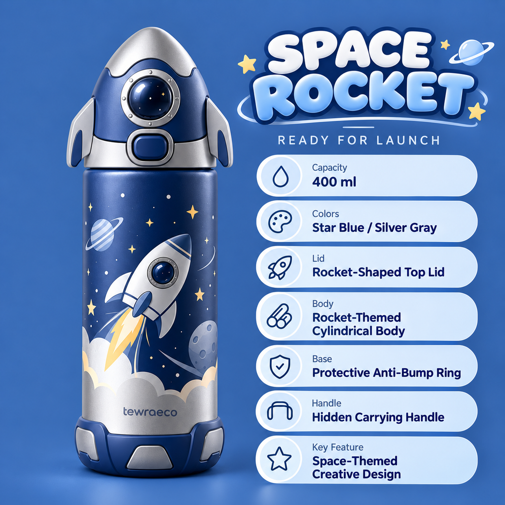 Rocket Space Bottle
