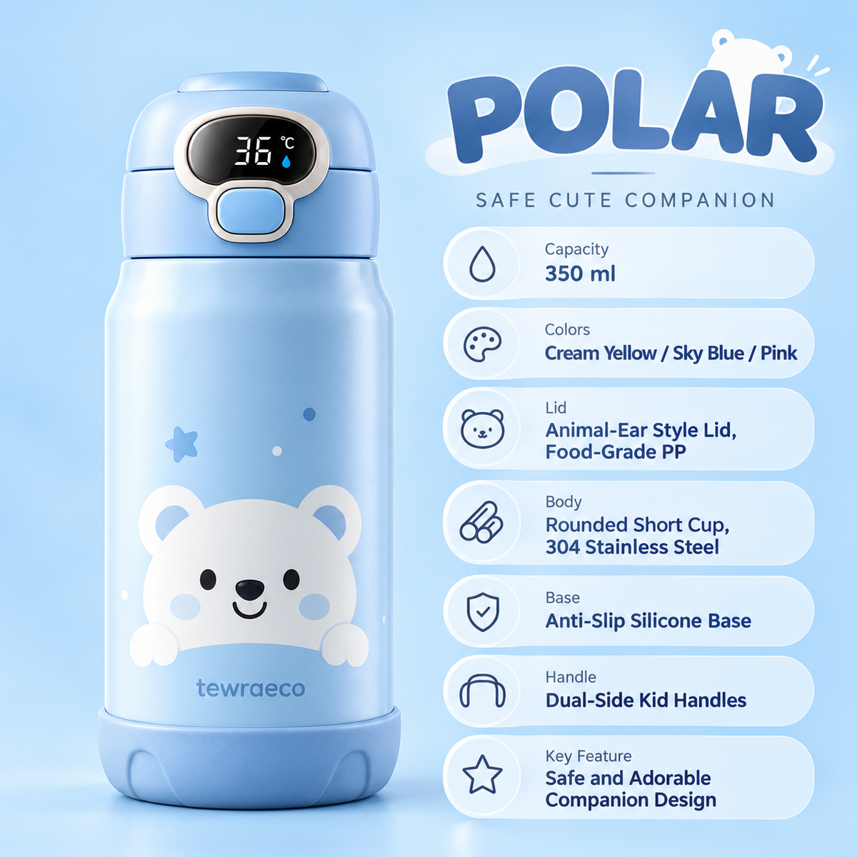 Smart Kid Temperature Cup