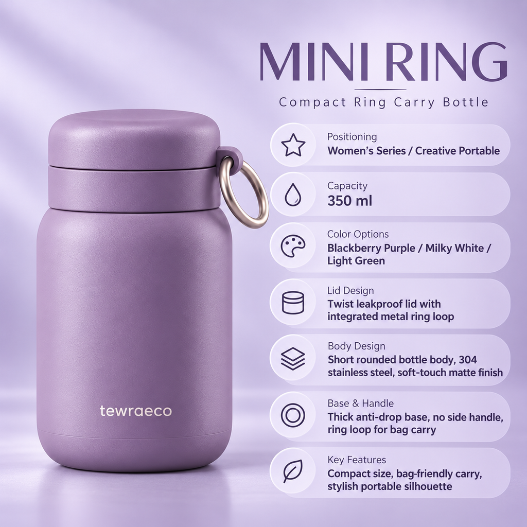 Mini Ring Portable Tumbler